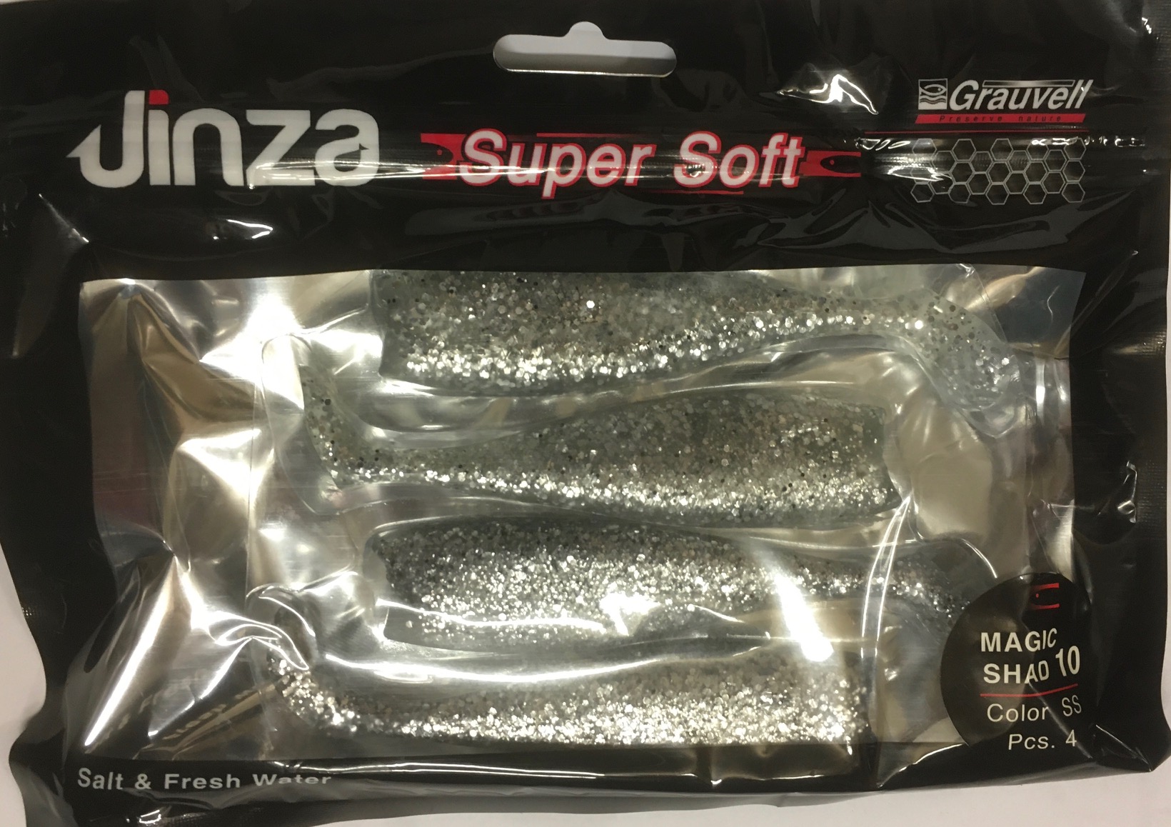 JINZA MAGIC SHAD 10 SS 4PCS