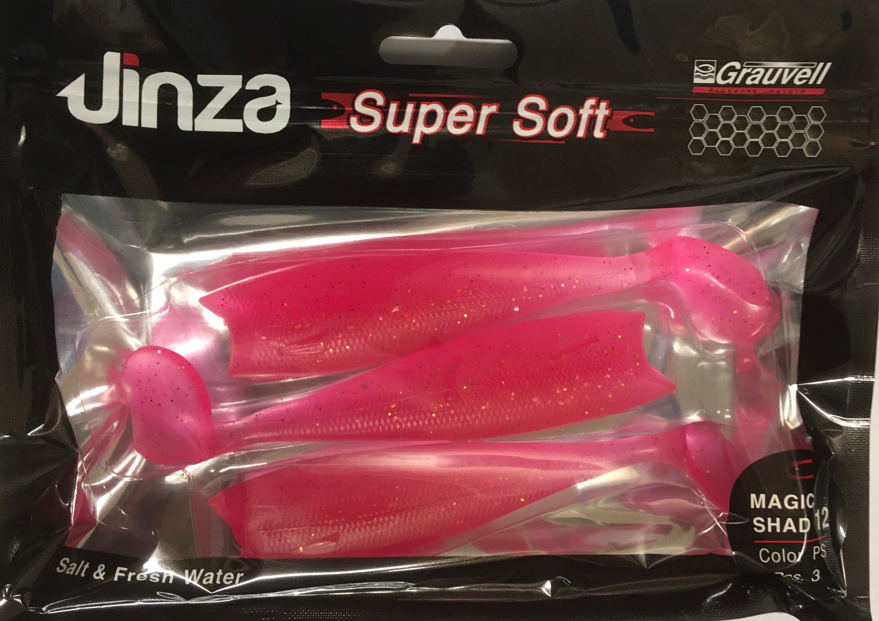 JINZA MAGIC SHAD 12 PS 3PCS