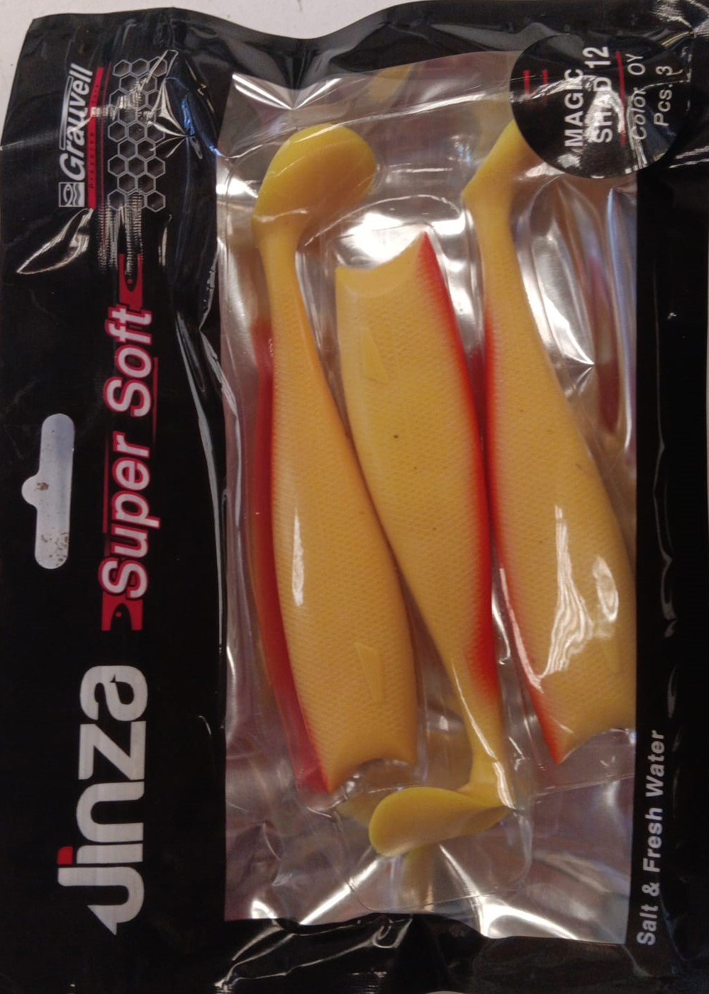 JINZA MAGIC SHAD 12 OY 3PCS