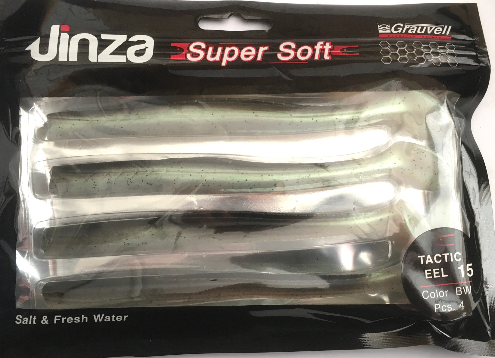 JINZA TACTIC EEL 15 BW 4PCS