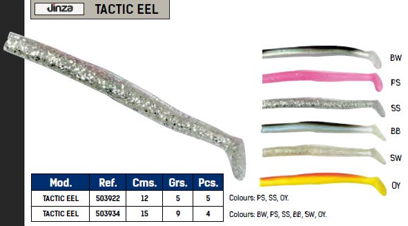 JINZA TACTIC EEL 15 OY 4PCS