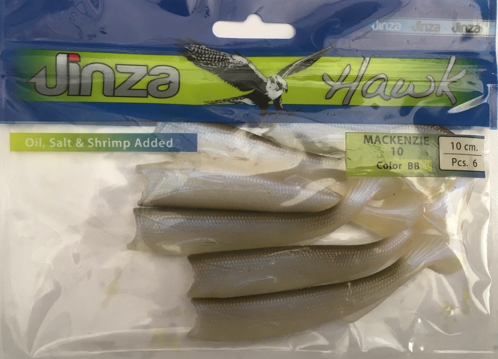 JINZA HAWK MACKENZIE 10 BB (bolsa 6 unidades)