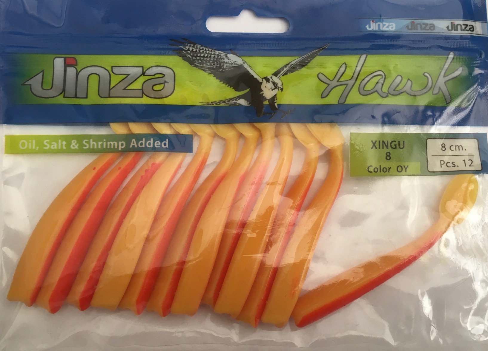 JINZA HAWK XINGU 8 OY 12PCS