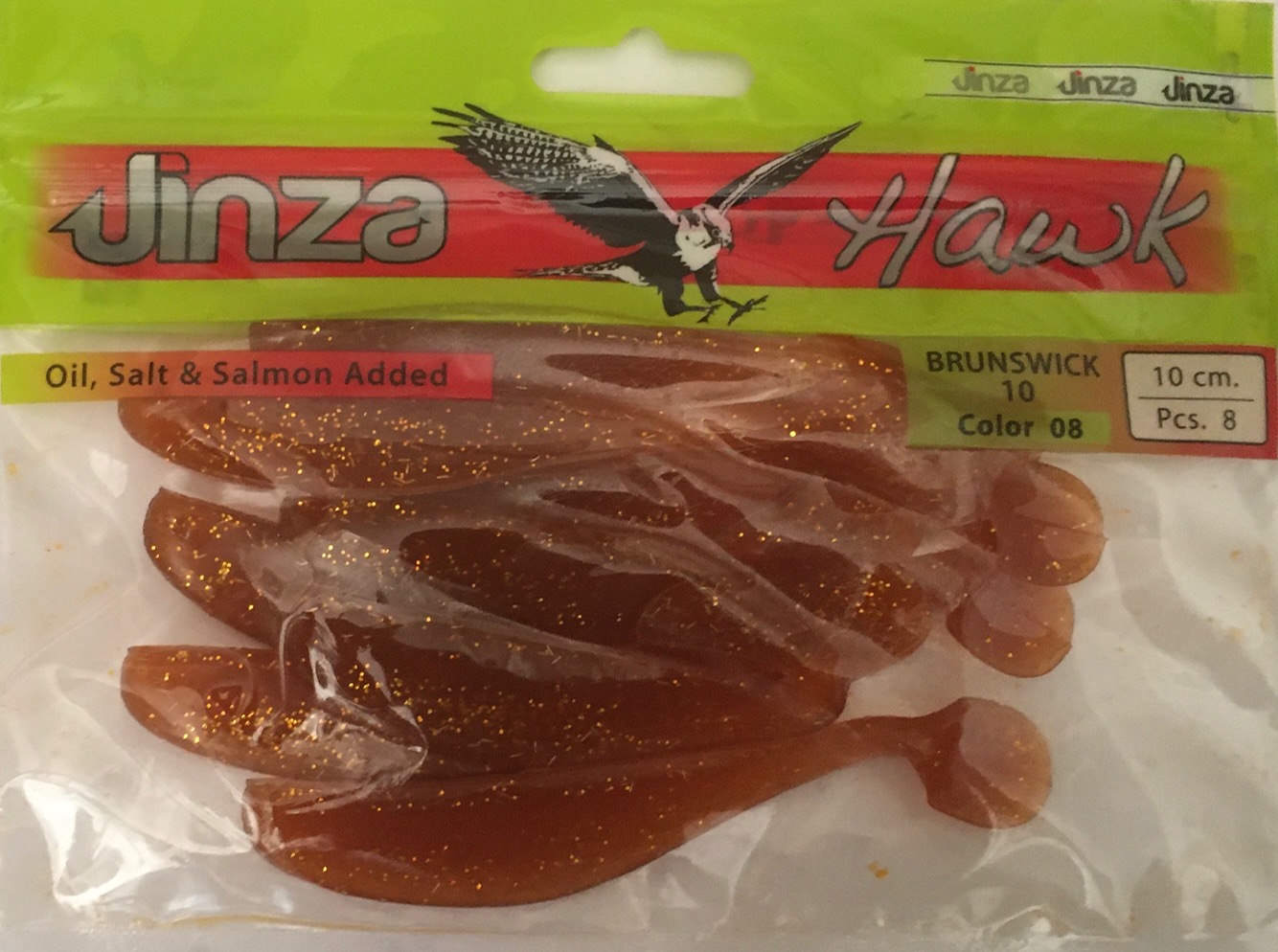 JINZA HAWK BRUNSWICK 10 08 8PCS