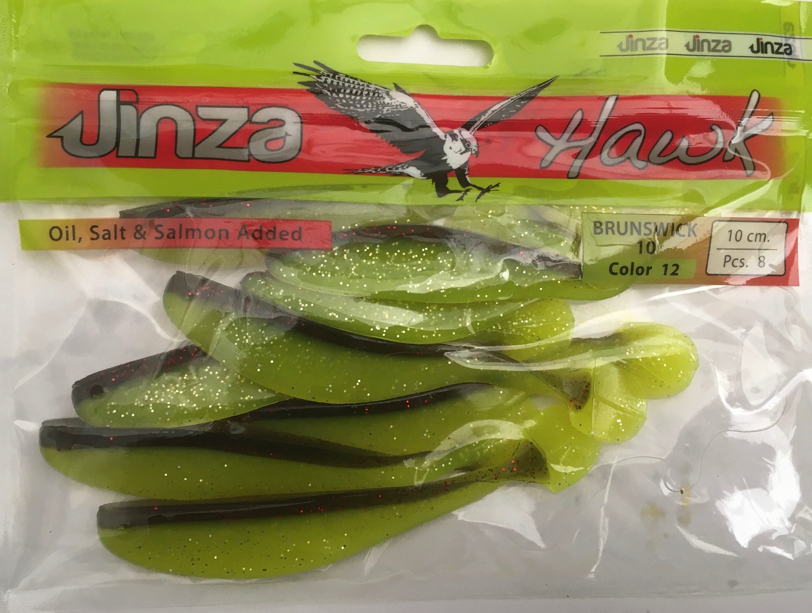 JINZA HAWK BRUNSWICK 10 12 8PCS