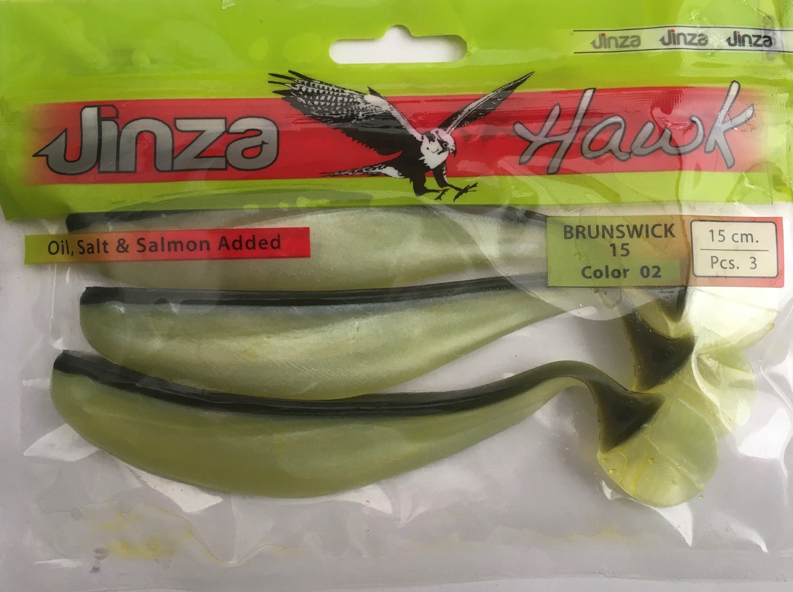 JINZA HAWK BRUNSWICK 15 02 3PCS