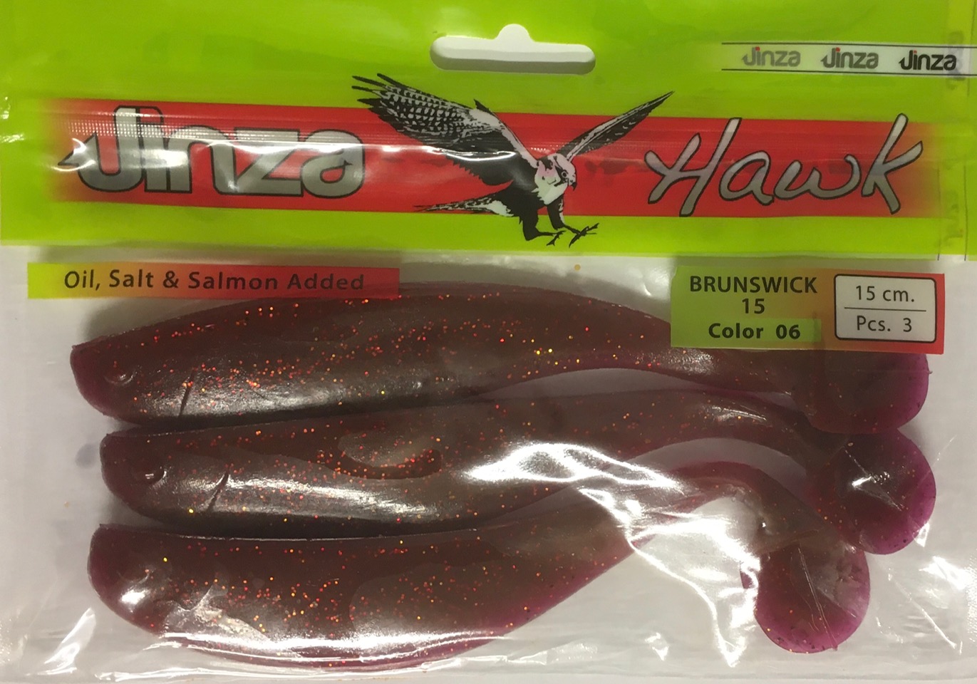 JINZA HAWK BRUNSWICK 15 06 3PCS