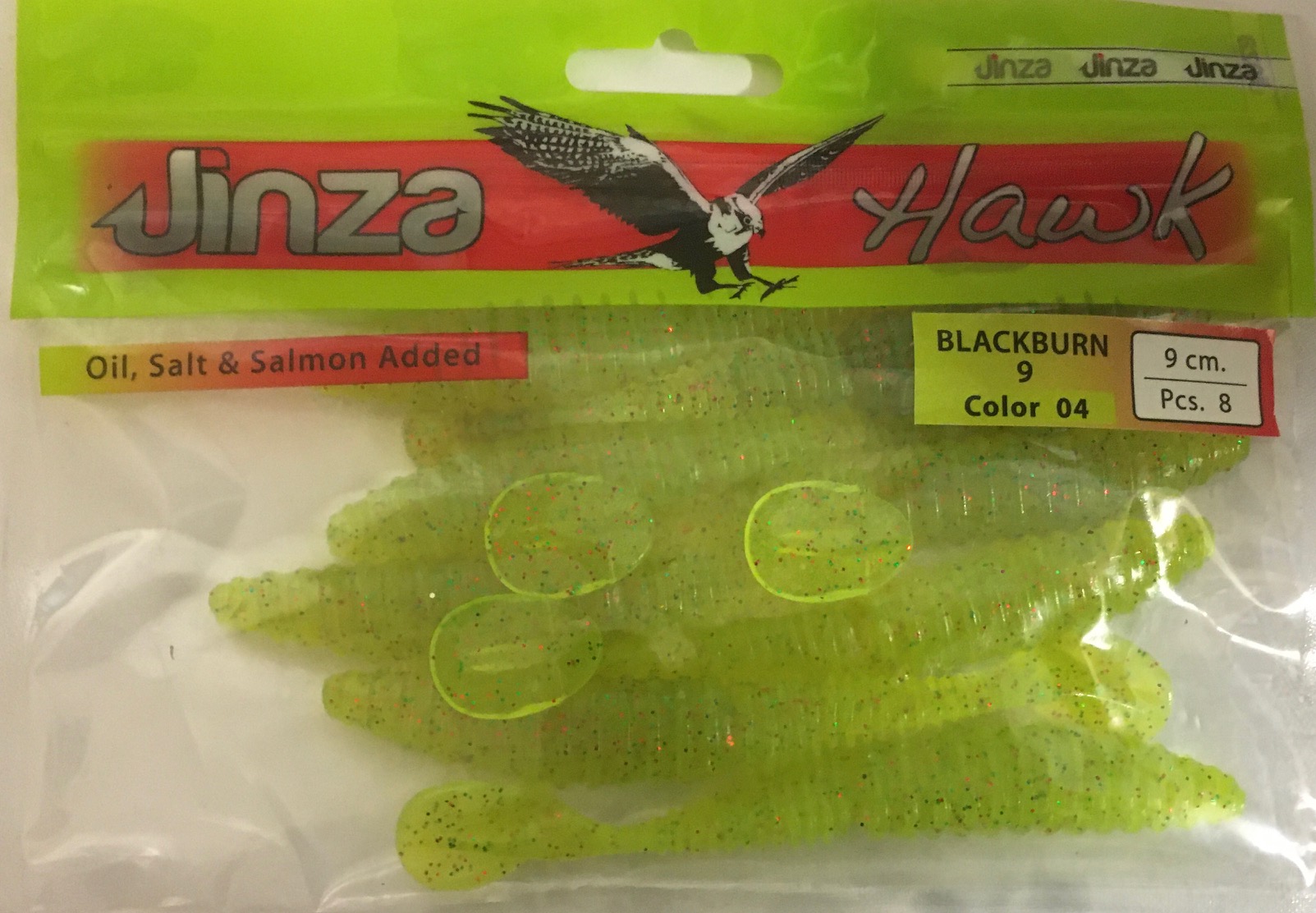JINZA HAWK BLACKBURN 9 04 8PCS