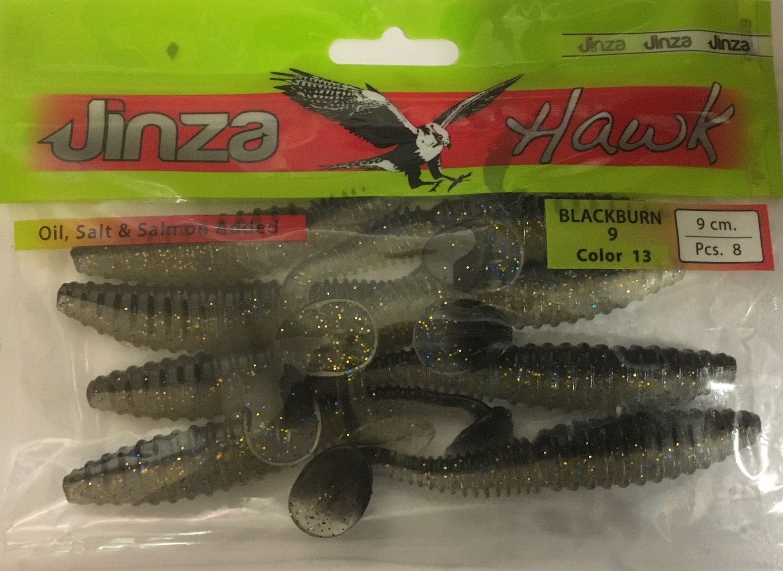 JINZA HAWK BLACKBURN 9 13 8PCS