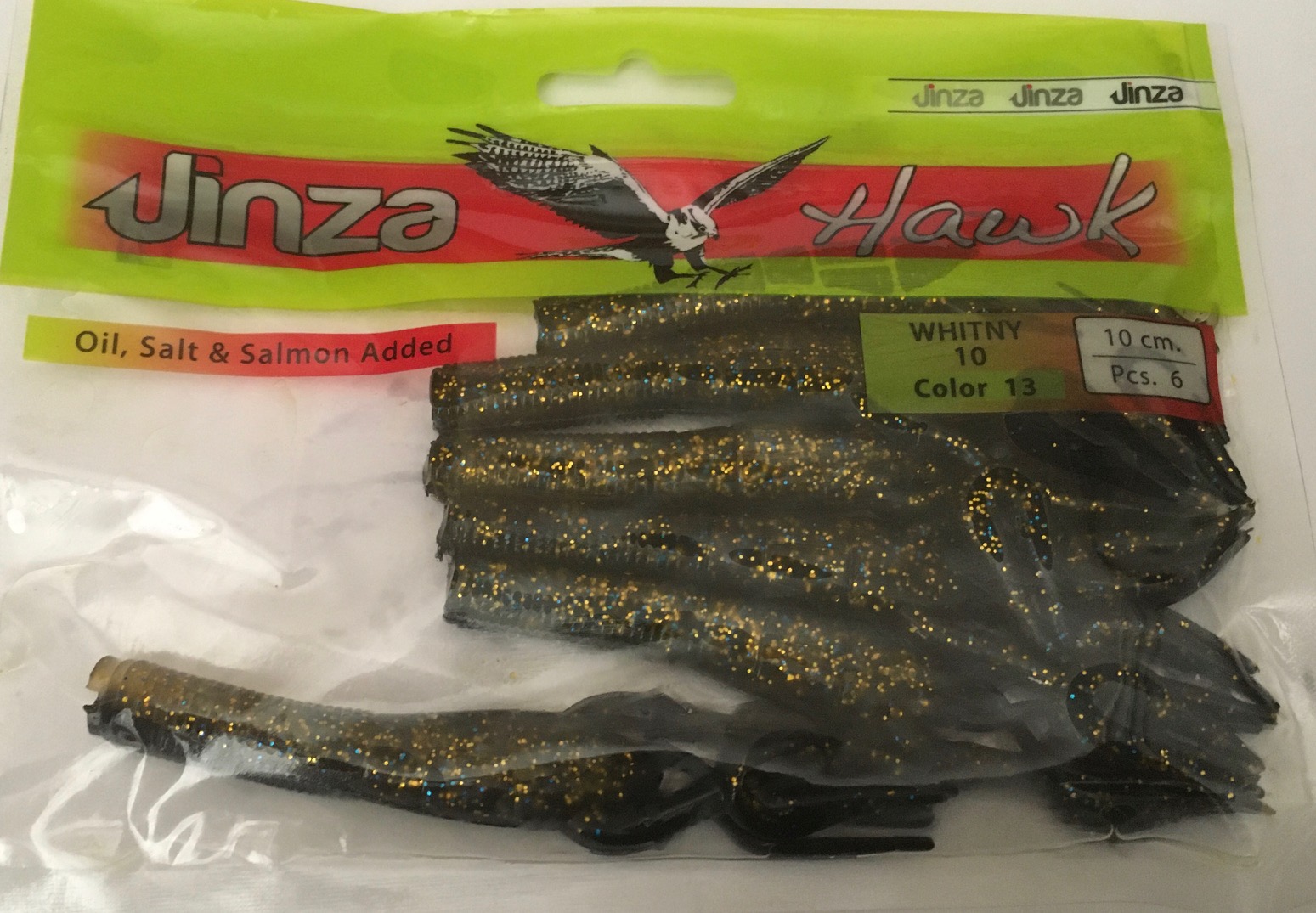 JINZA HAWK WHITNY 10 13 6PCS