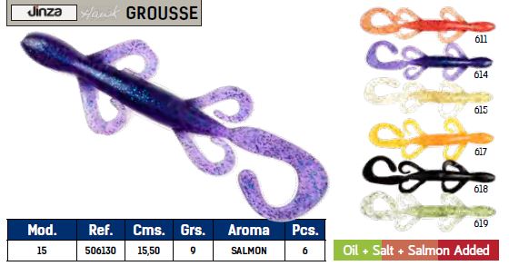JINZA HAWK GROUSE 15,5 619 6PCS