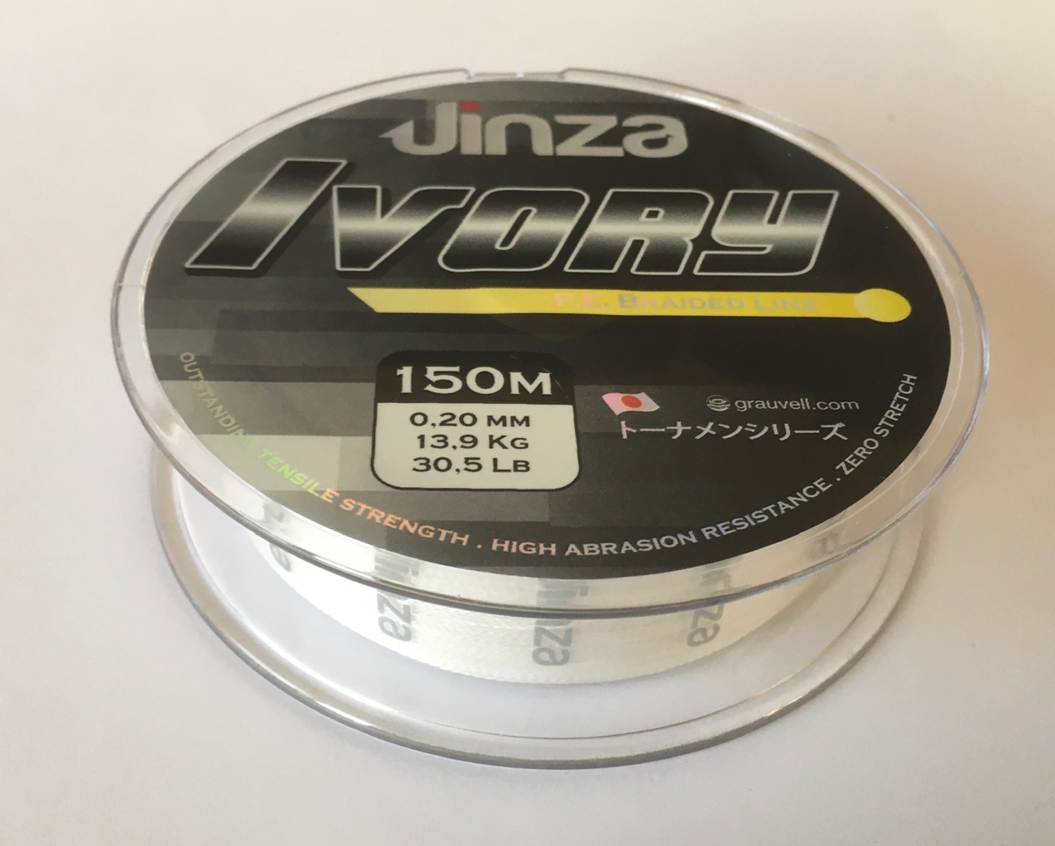 TRENZADO JINZA IVORY 0,20mm 150m 13,9kg