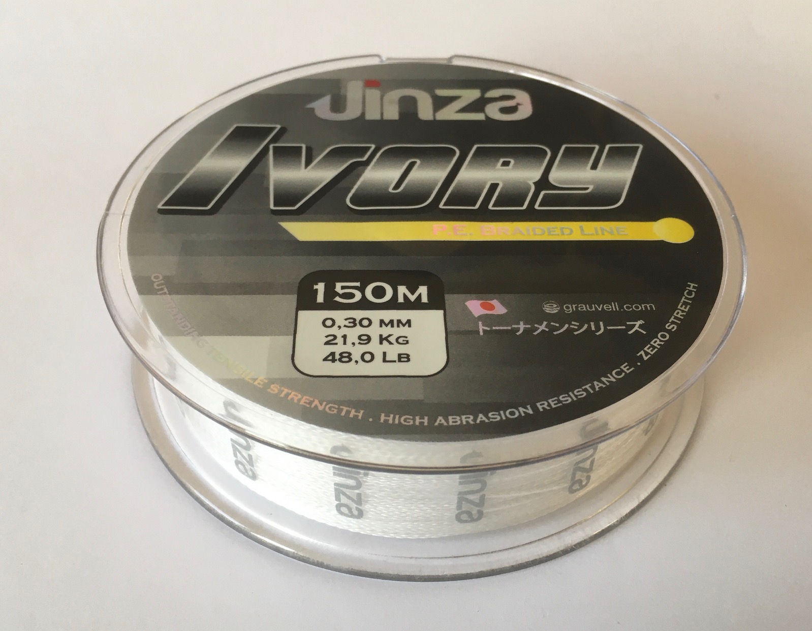 TRENZADO JINZA IVORY 0,30mm 150m 21,9kg
