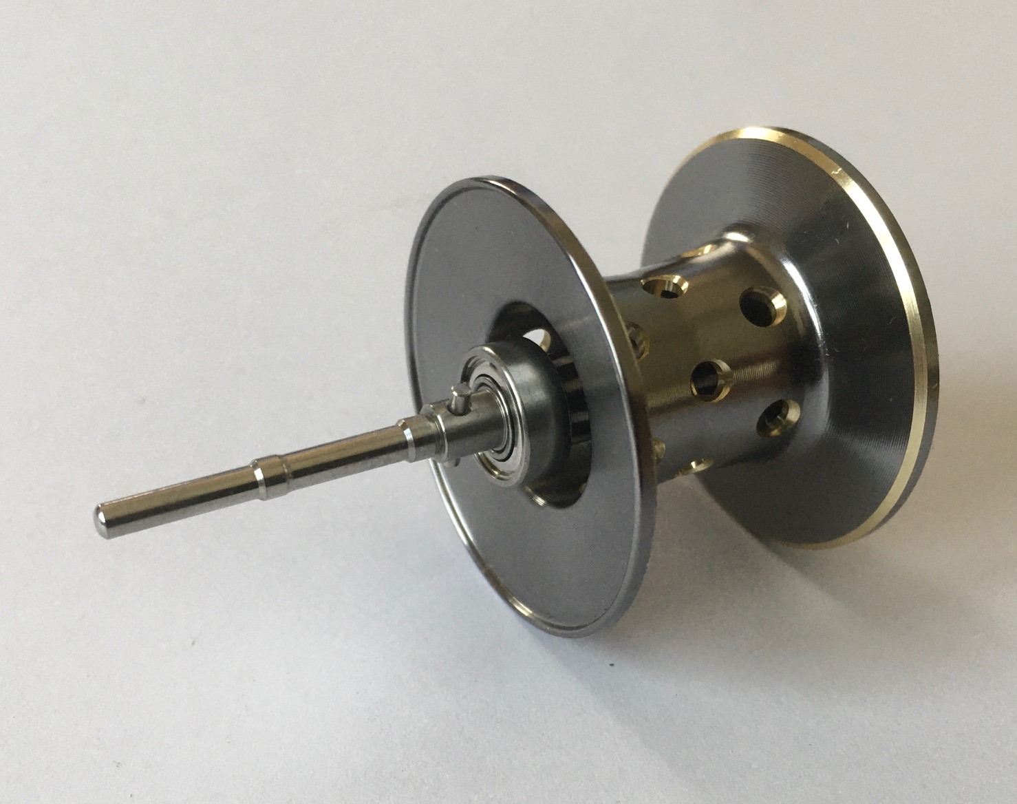 BOBINA ALUMINIO CARRETE JINZA BLACK HAWK