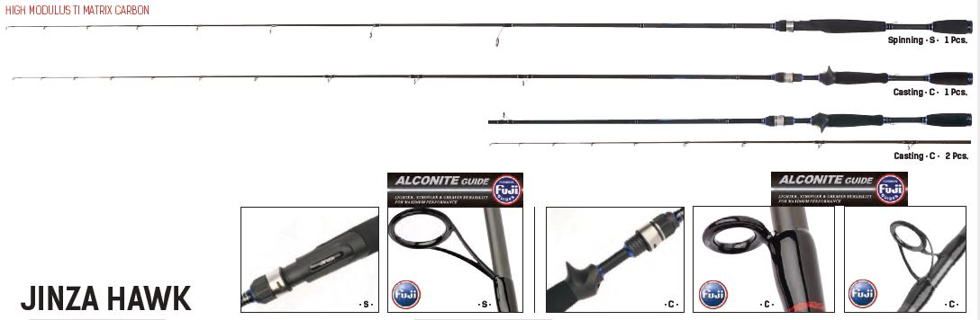 CAÑA GRAUVELL JINZA HAWK S-631-M (190) 7-19gr