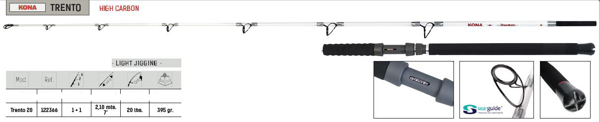 CAÑA GRAUVELL KONA TRENTO 20 LB