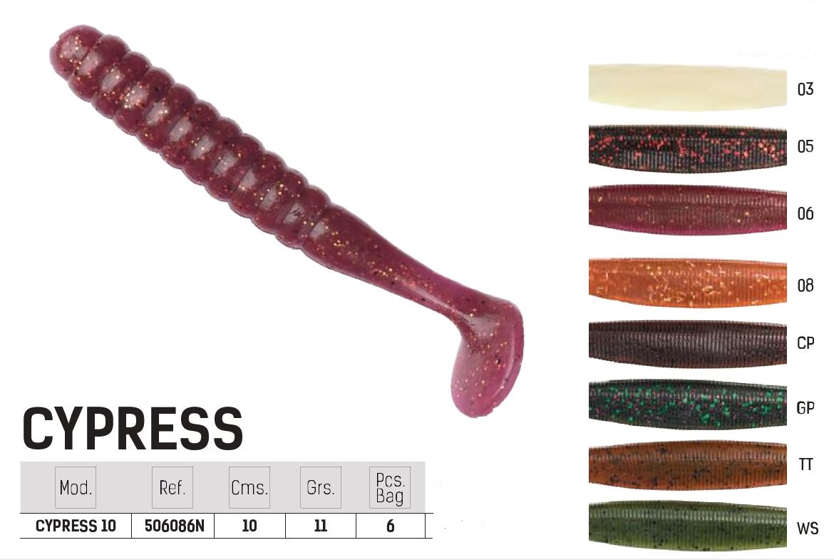 JINZA HAWK CYPRESS 10 CP 6PCS