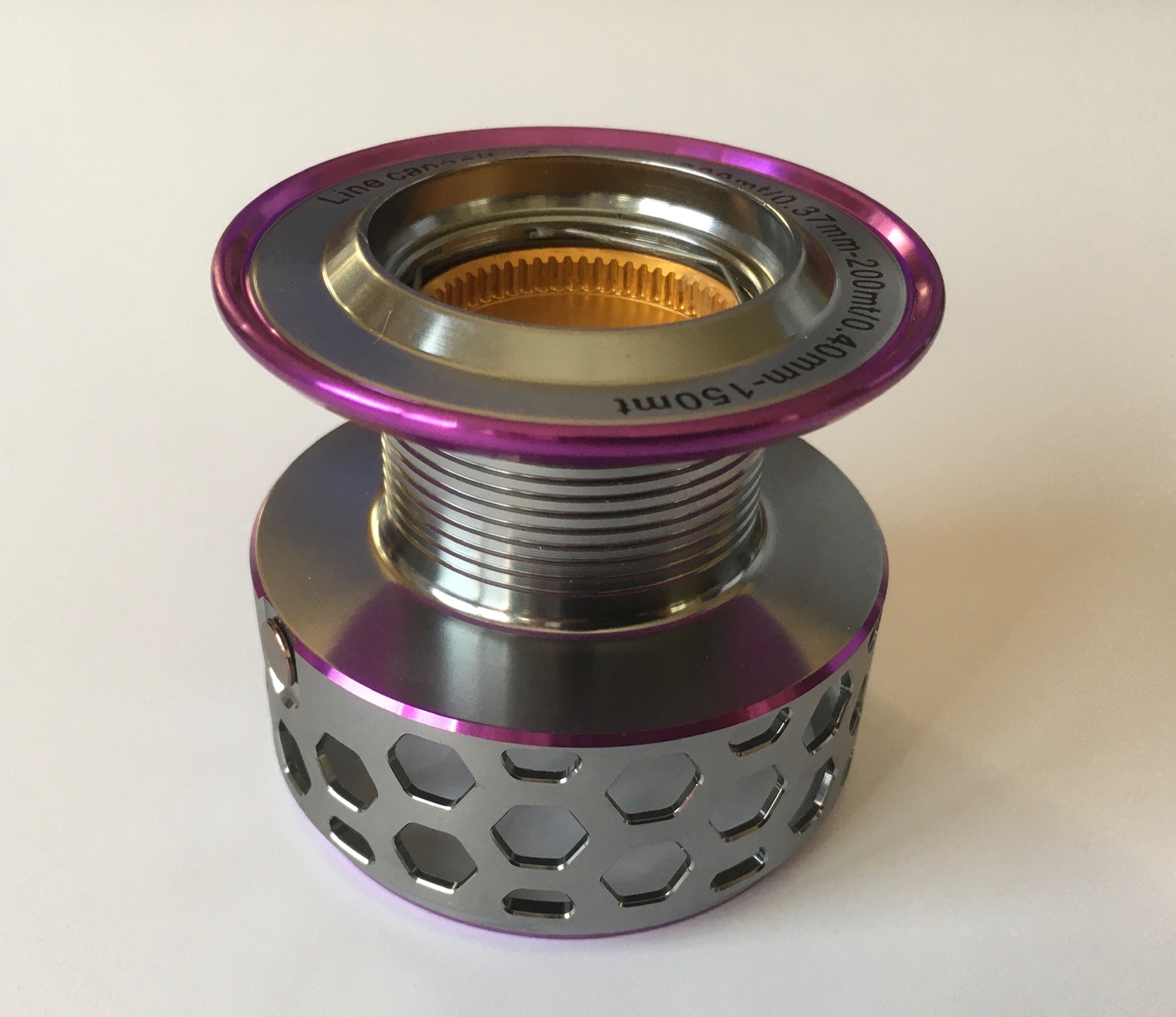 BOBINA ALUMINIO CARRETE KONA COMBAT 6000
