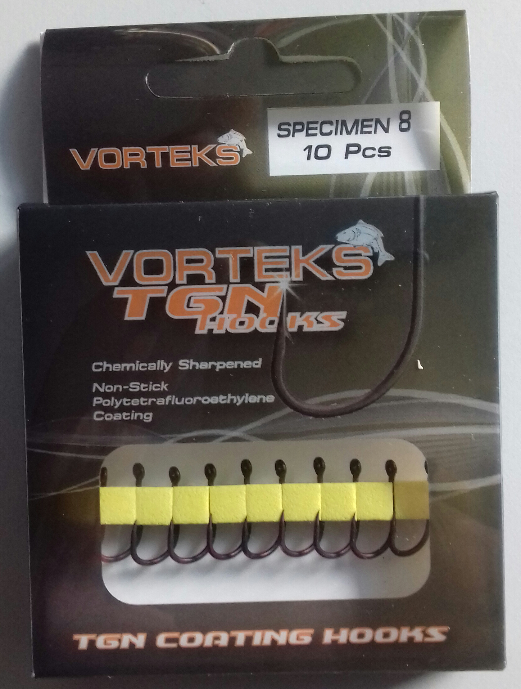 ANZUELO VORTEKS TGN SPECIMEN 8 10PCS