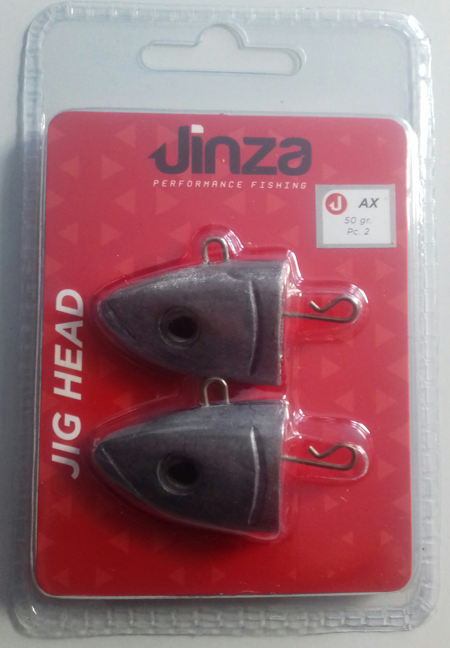 JIG HEAD JINZA AX 50GRS BLISTER 2