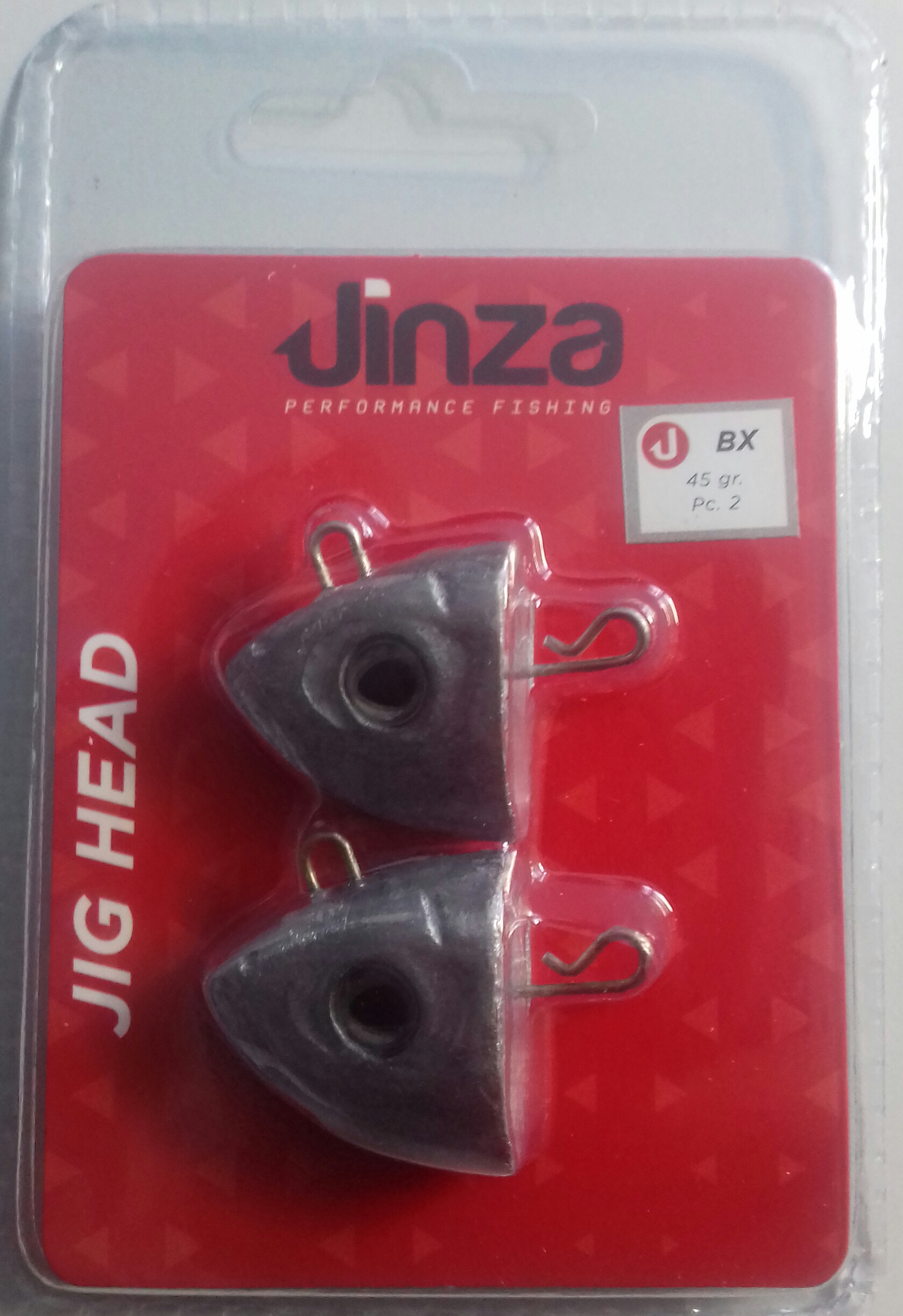 JIG HEAD JINZA BX 45GRS BLISTER 2