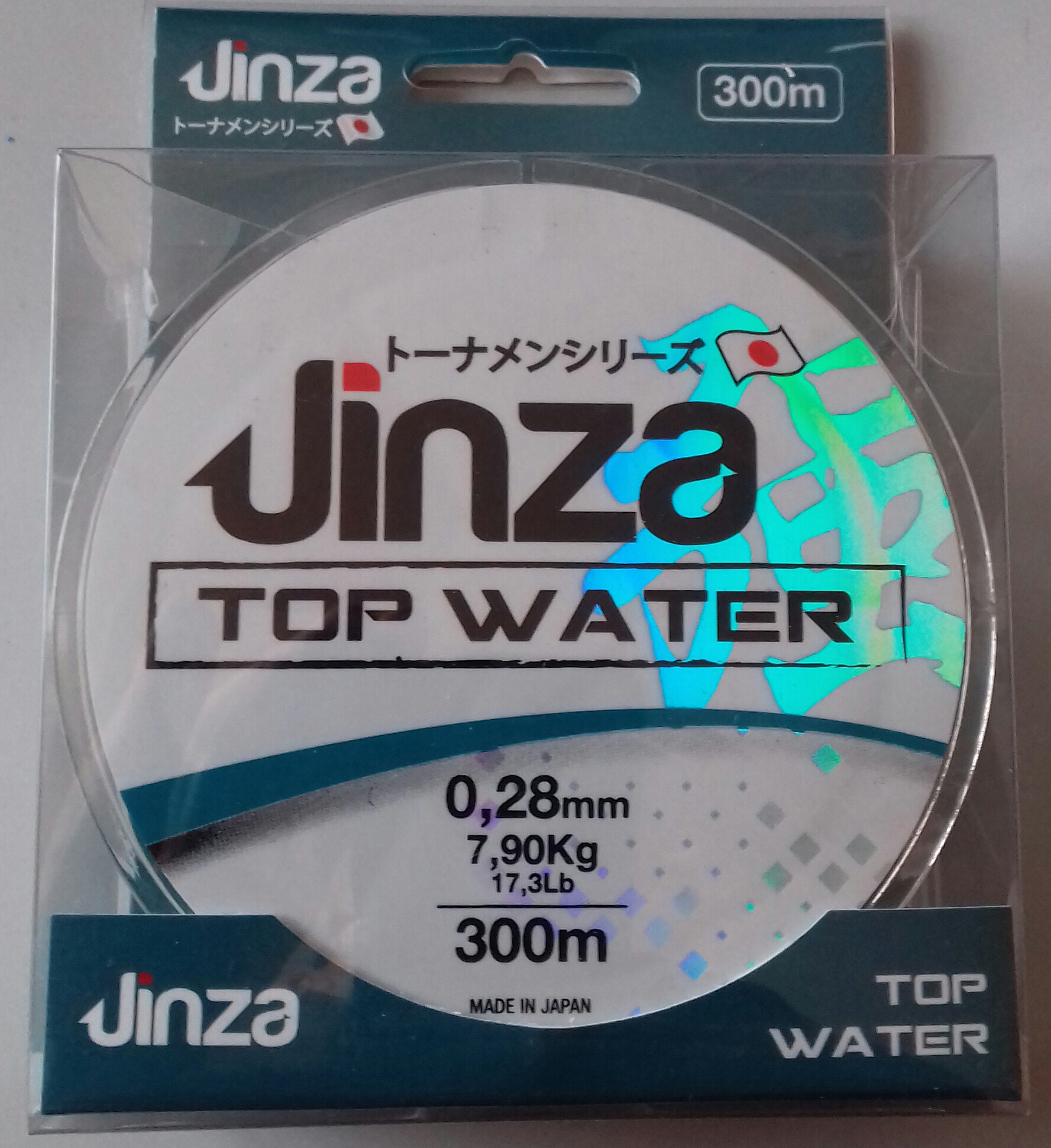 NYLON JINZA TOP WATER 300 MT 28 17,3LB