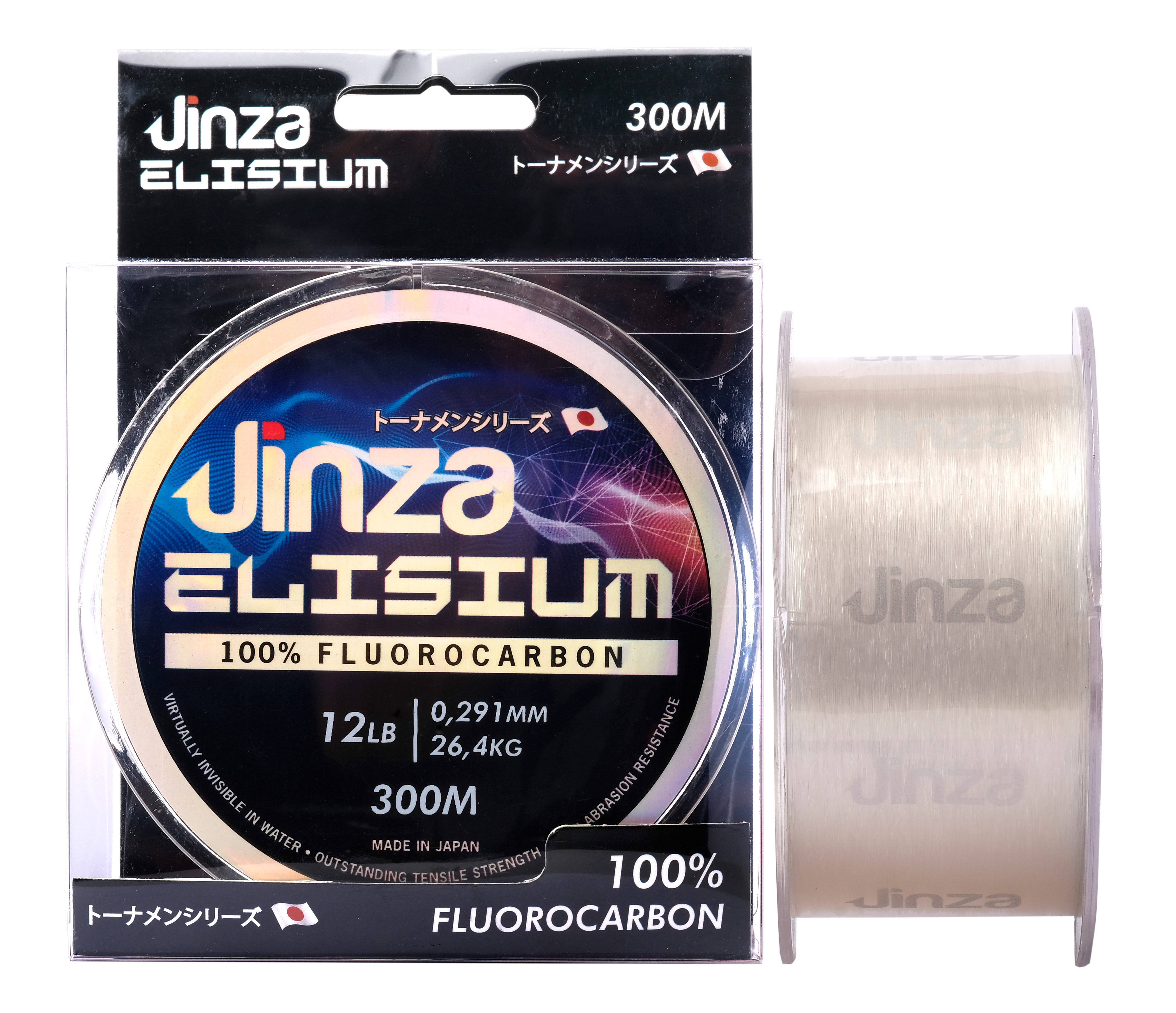 NYLON FLUOROCARBON JINZA ELISIUM 300 MT 16LB