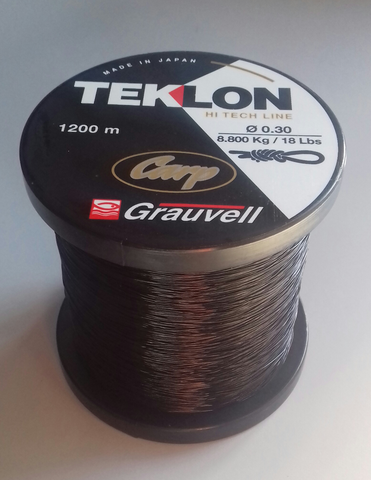 NYLON GRAUVELL TEKLON CARP 1200 MT 0.30 mm 18LB