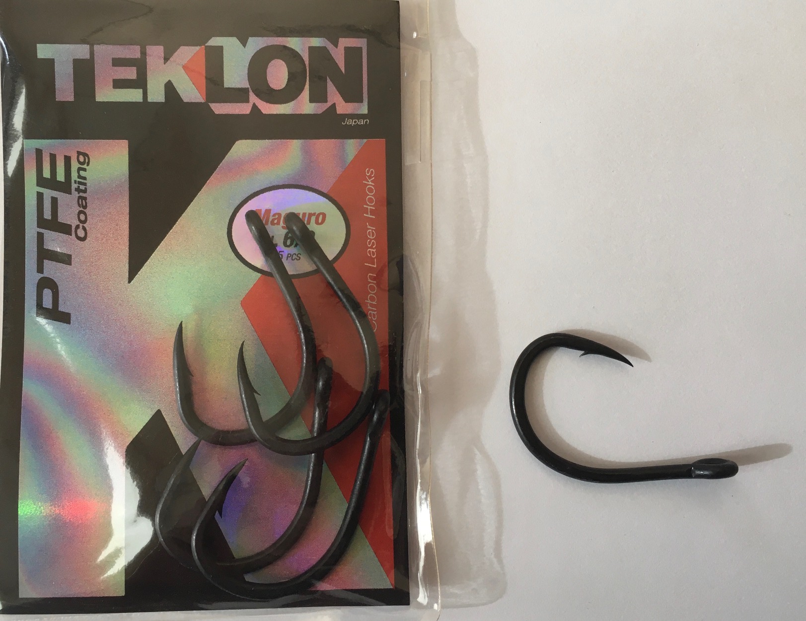 ANZUELO TEKLON PTFE MAGURO 6/0 (5 unidades)