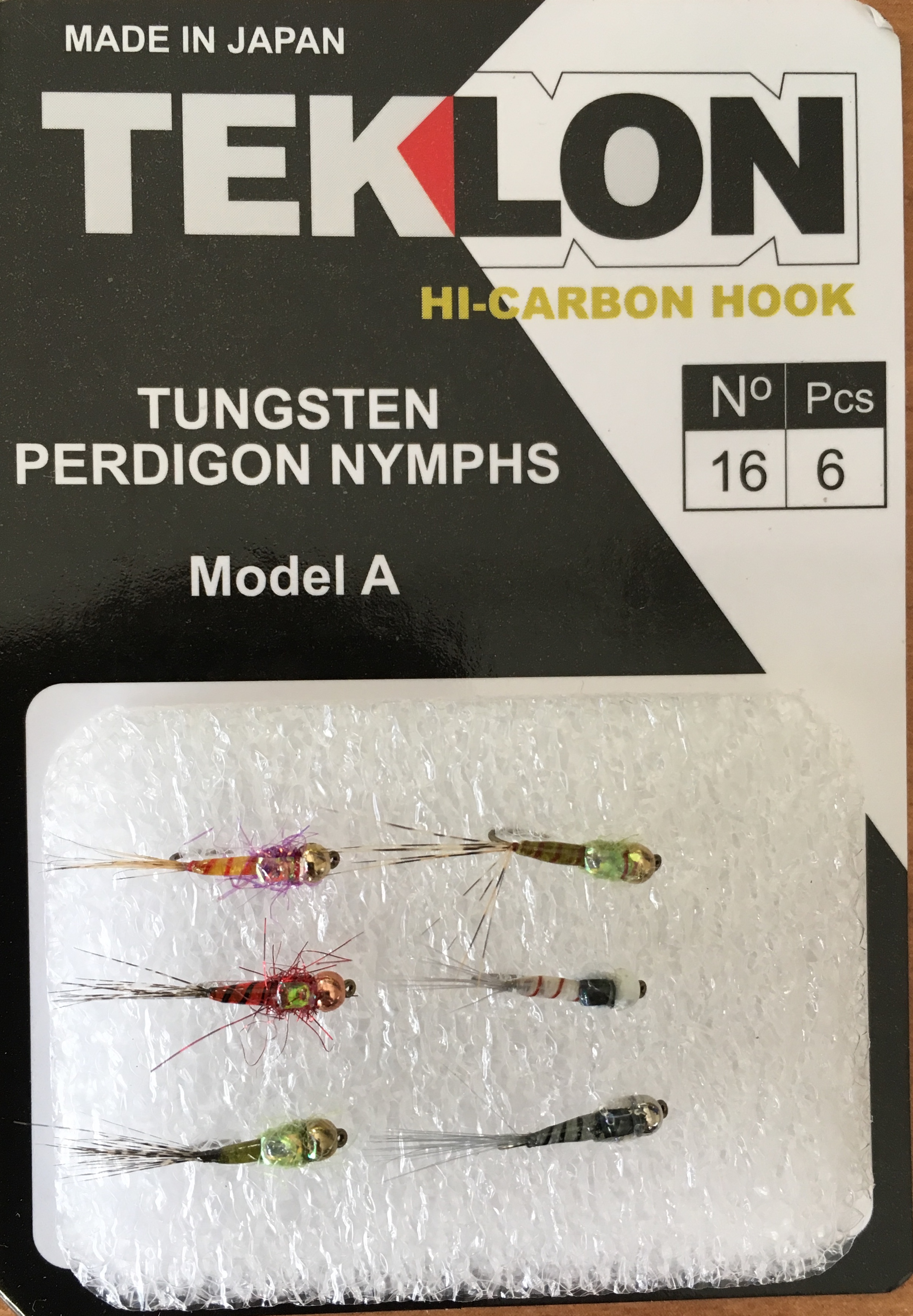 SURTIDO TEKLON TUGSTEN PERDIGON NYMPHS A 16