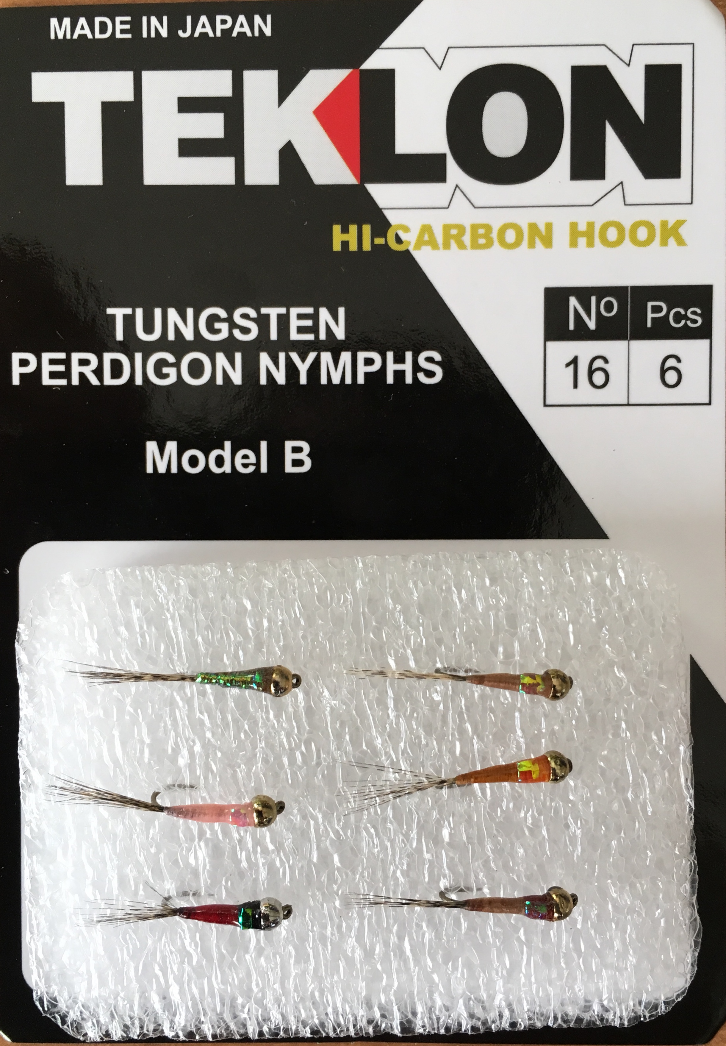 SURTIDO TEKLON TUGSTEN PERDIGON NYMPHS B 16