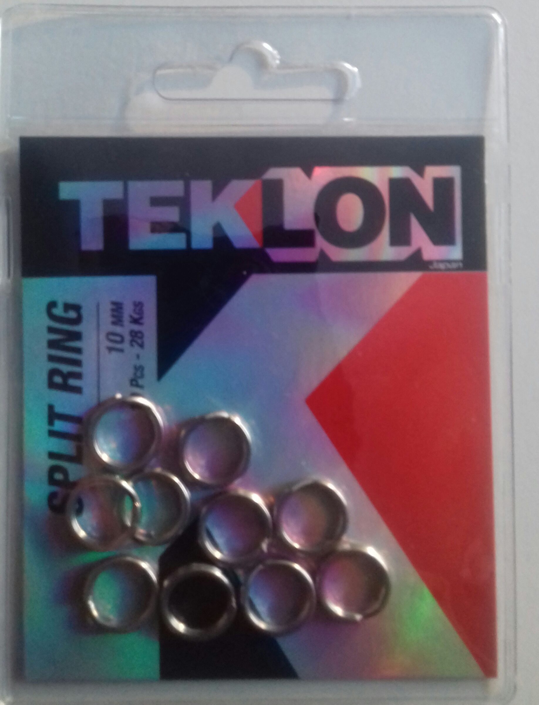 LLAVERITO TEKLON SPLIT RING 10 MM (10 unidades)
