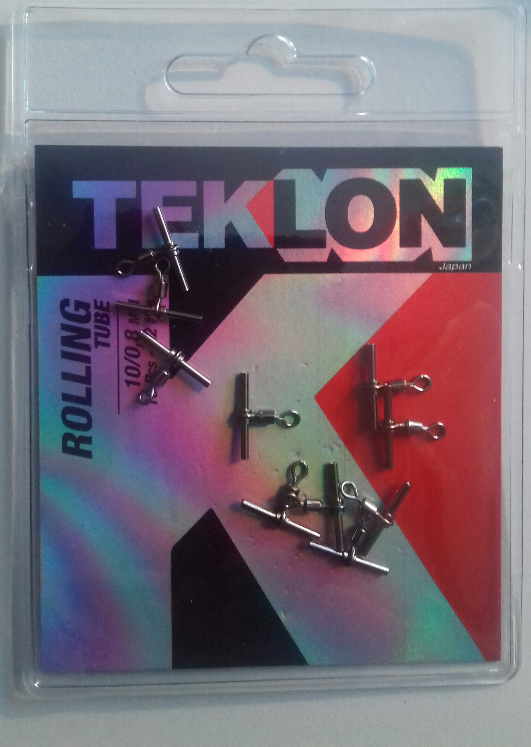 EMERILLON TEKLON  ROLLING TUBE 10/0,8 MM (10 unidades)