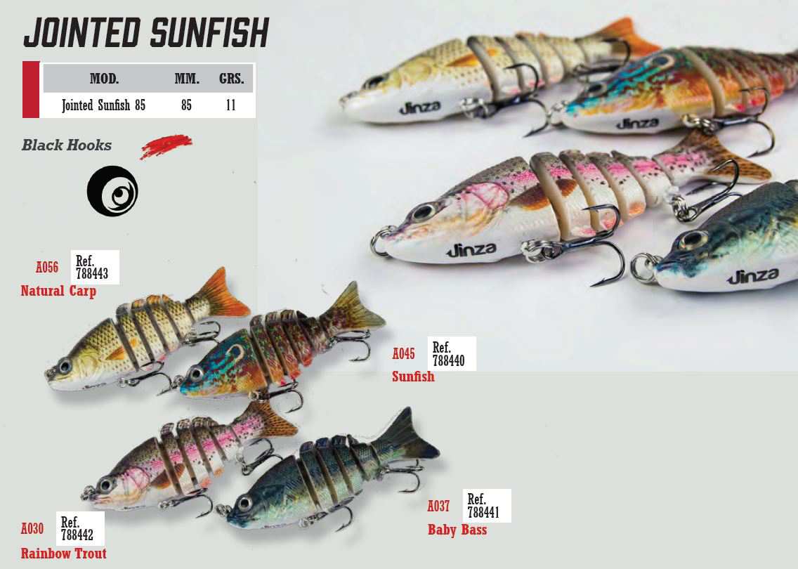 JINZA SUPERNATURAL JOINTED SUNFISH 85 A037