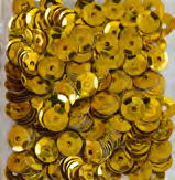 BEADS SEQUINS GOLD 506 PE BOX (200u)