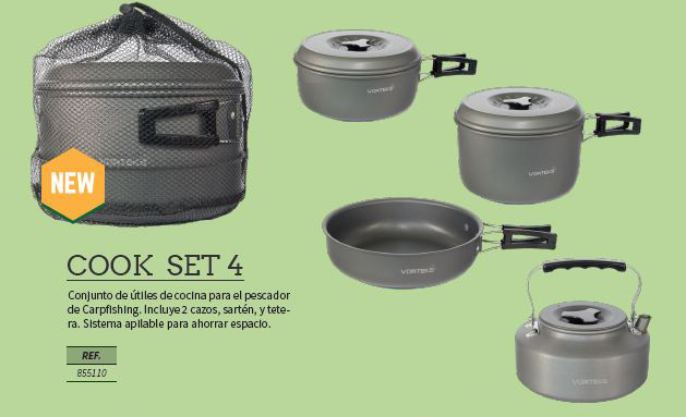 VORTEKS SET COCINA - COOK SET 4