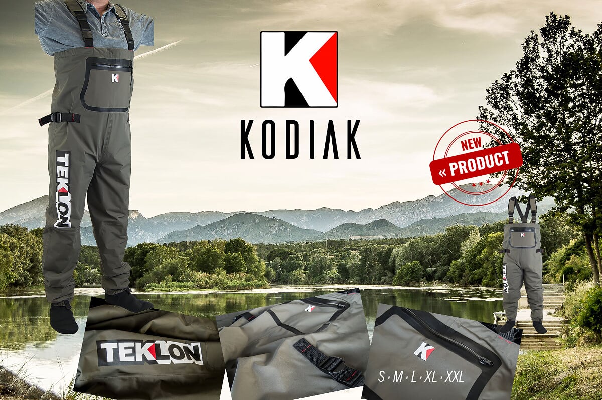 VADEADOR - WADER GRAUVELL TEKLON KODIAK TRANSPIRABLE XXL (46-47)