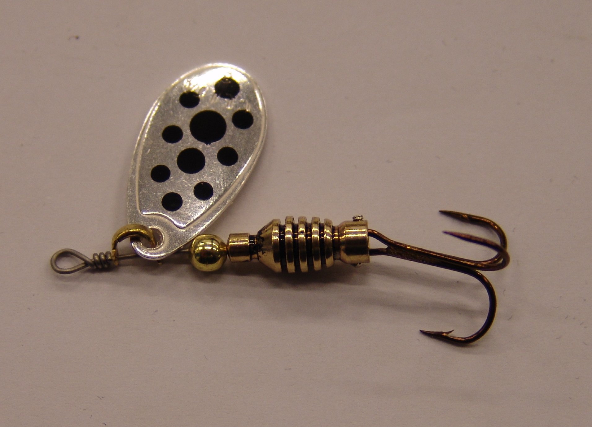 CUCHARILLA CELTA Nº 2 APN PLATA PUNTOS NEGROS