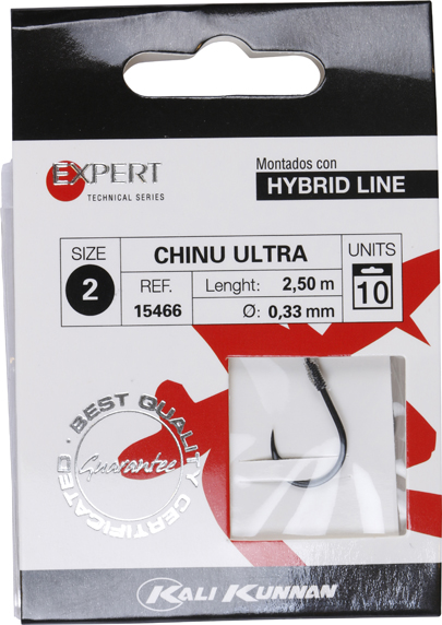 ANZUELO MONTADO KALI KUNNAN CHINU 10116 8 (HYBRID LINE)