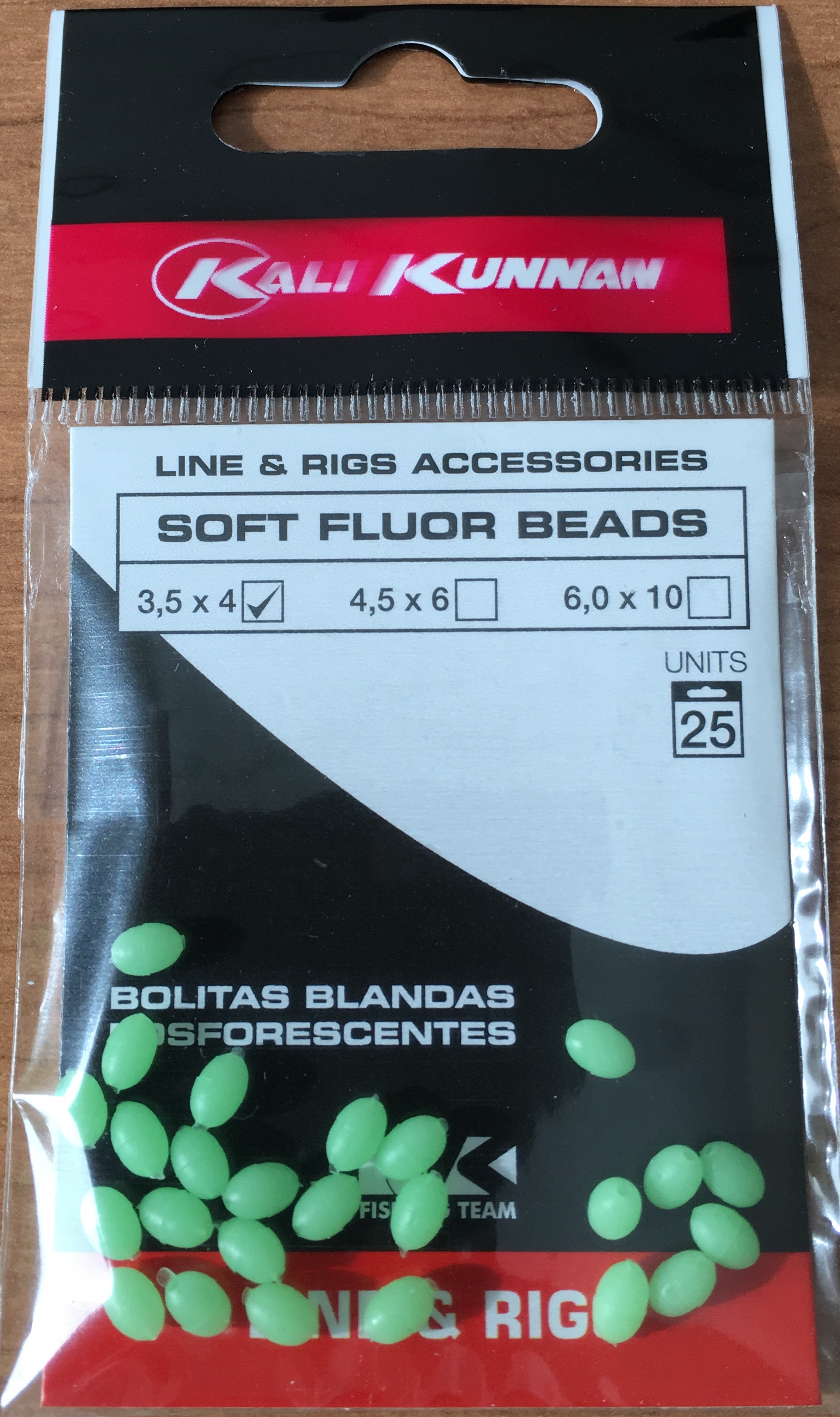 BOLAS BLANDAS FOSFORENCETES 3,5x4mm (25u)