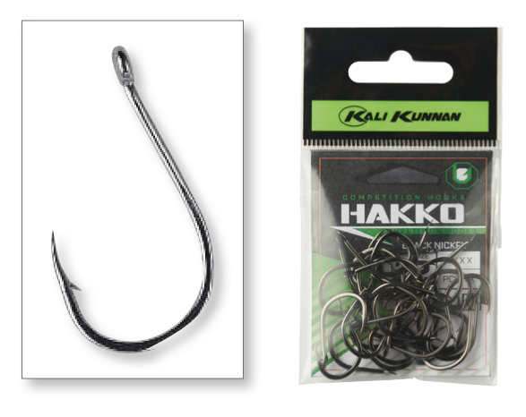 ANZUELO KALI HAKKO 10026-BN 2 CHINU RING (15 unidades)