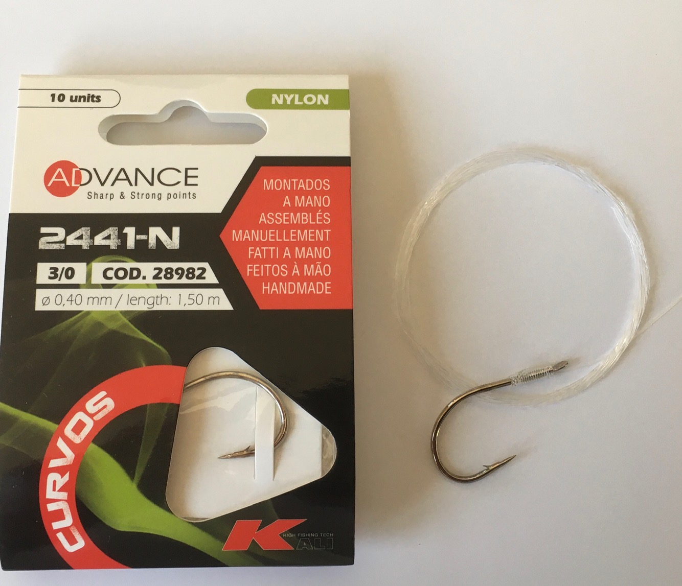 ANZUELO MONTADO KALI 2441-N FNC 3/0