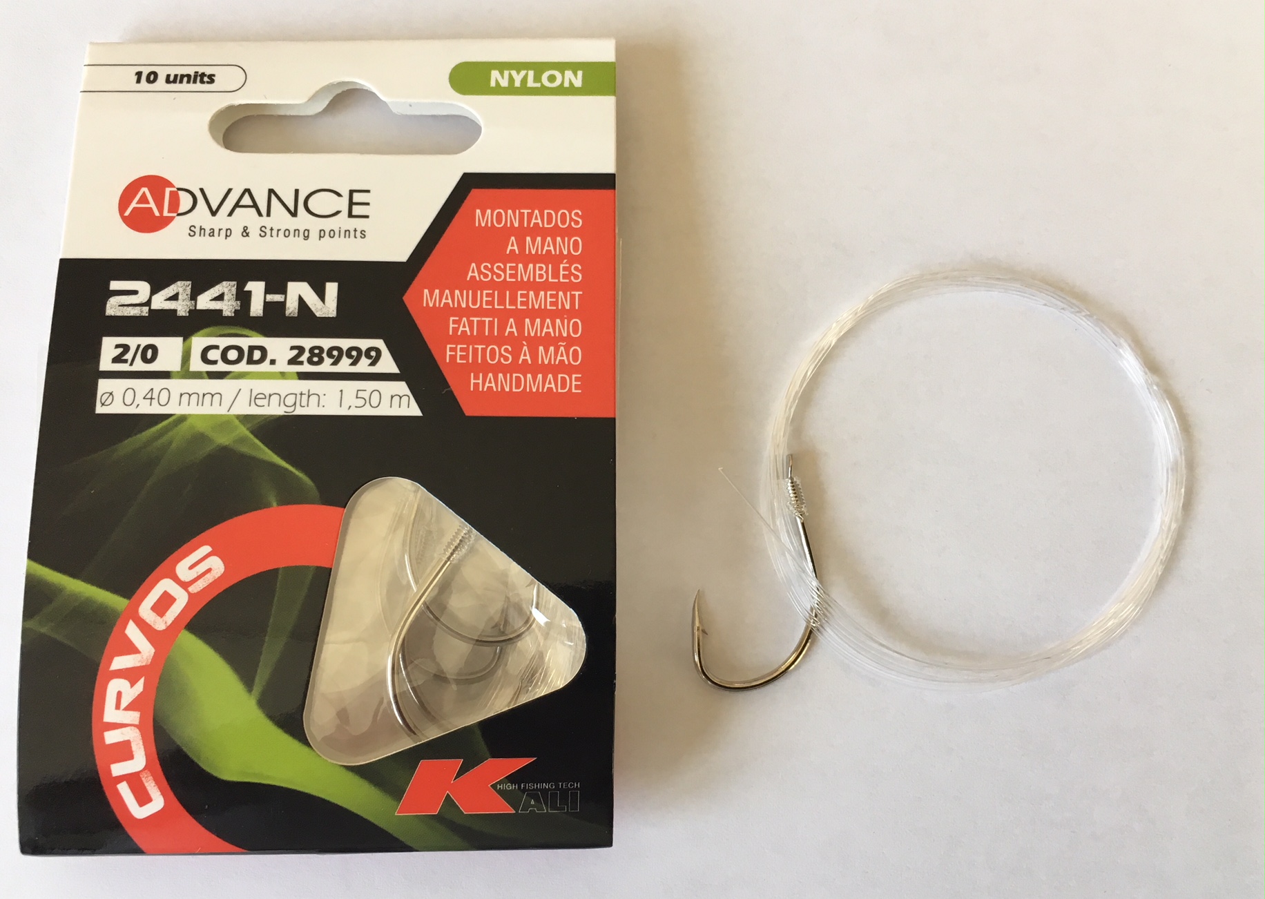ANZUELO MONTADO KALI 2441-N FNC 2/0