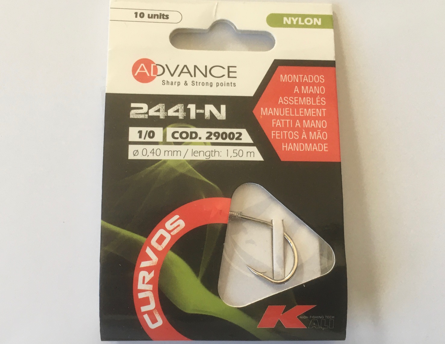 ANZUELO MONTADO KALI 2441-N FNC 1/0