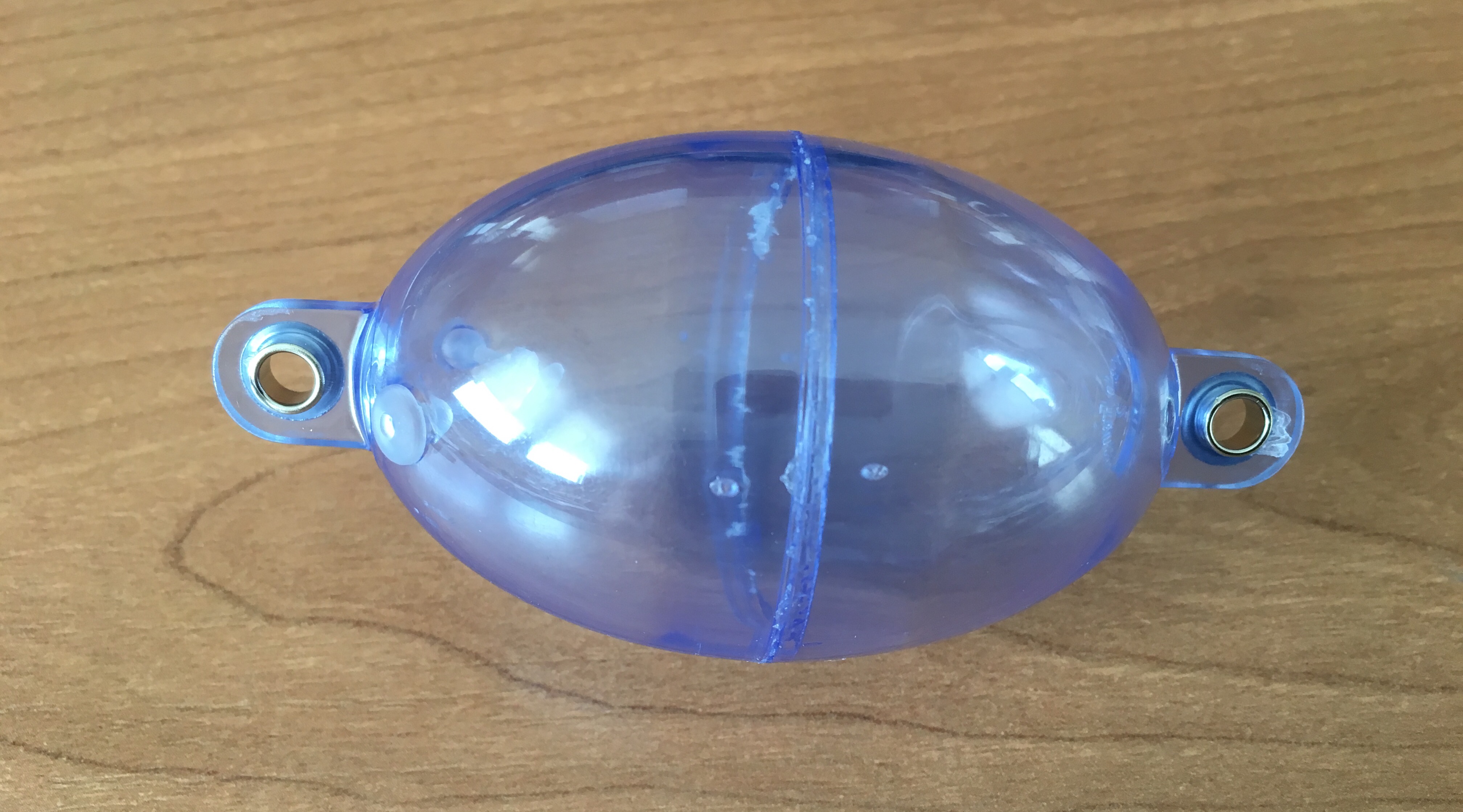 FLOTADOR BULDO OVOIDE OLLAOS 5 TRANSPARENTE