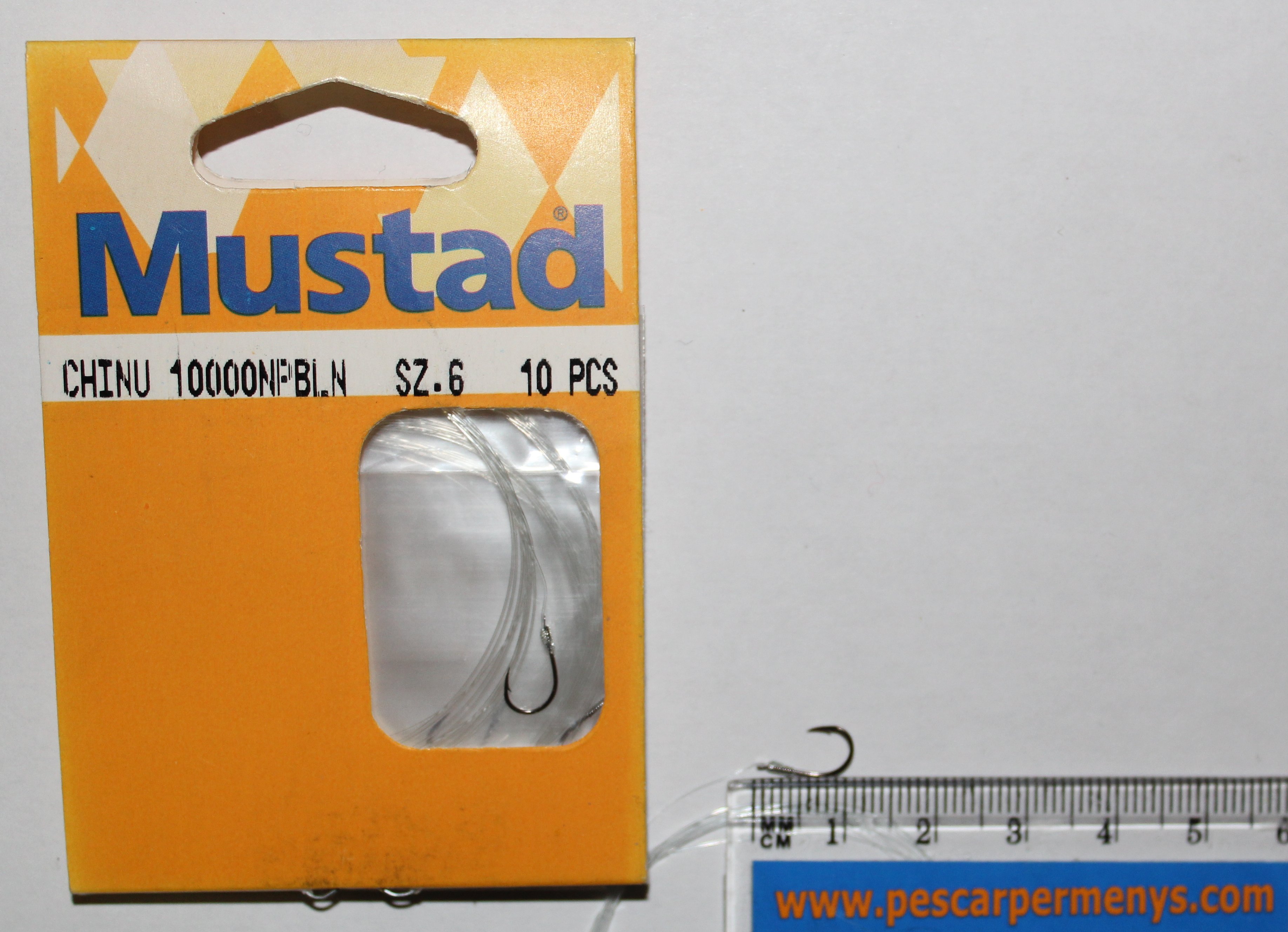 ANZUELO MONTADO MUSTAD FW-CHINU 10000 6