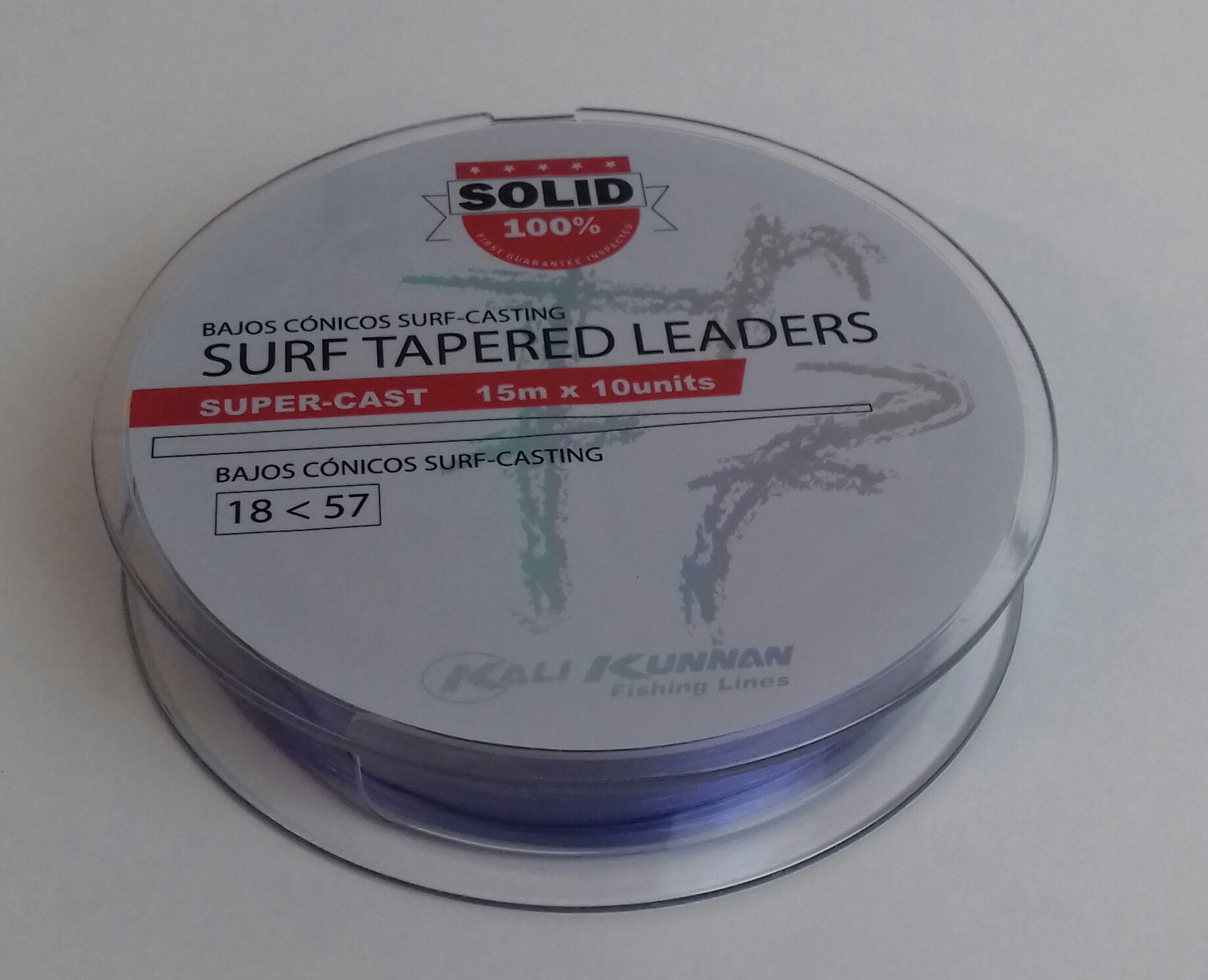 COLA SURF CASTING KALI KUNNAN 18-57 SOLID AZUL(10 unidades)