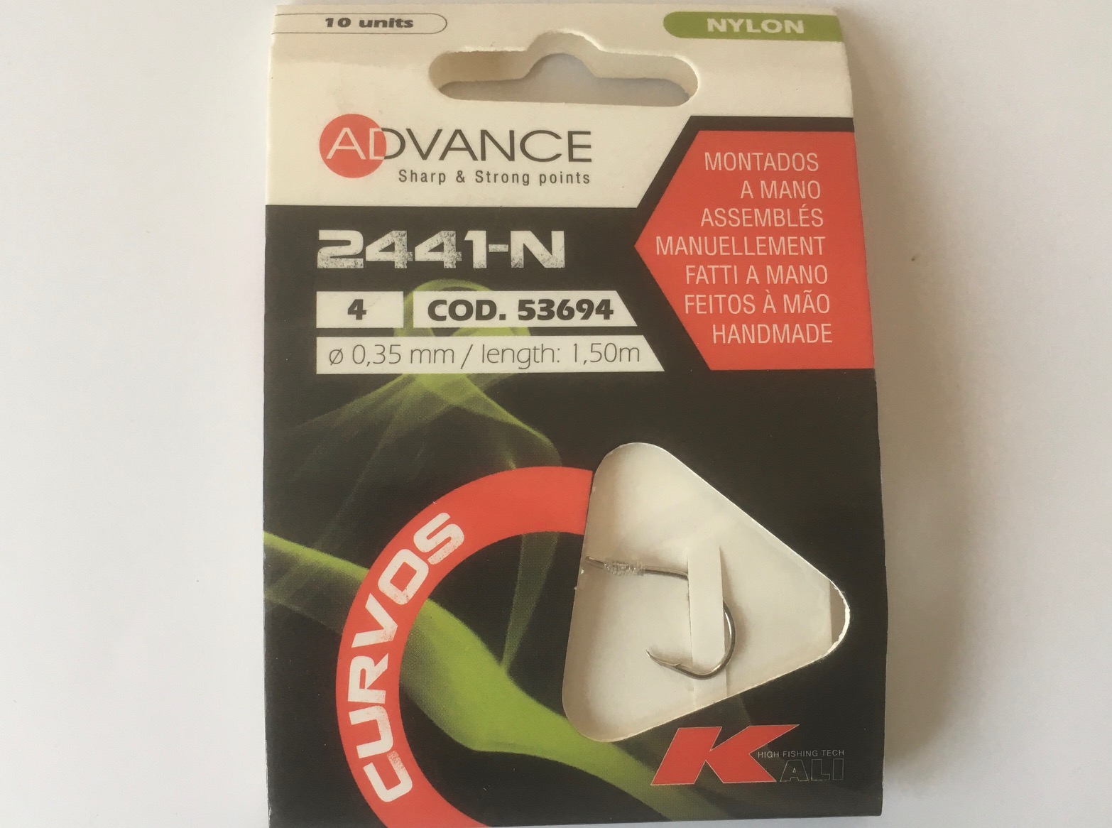 ANZUELO MONTADO KALI 2441-N FNC 4