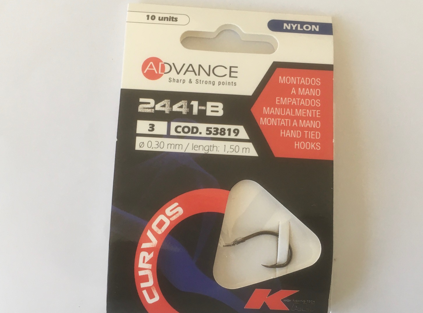 ANZUELO MONTADO KALI 2441-B FBC 3