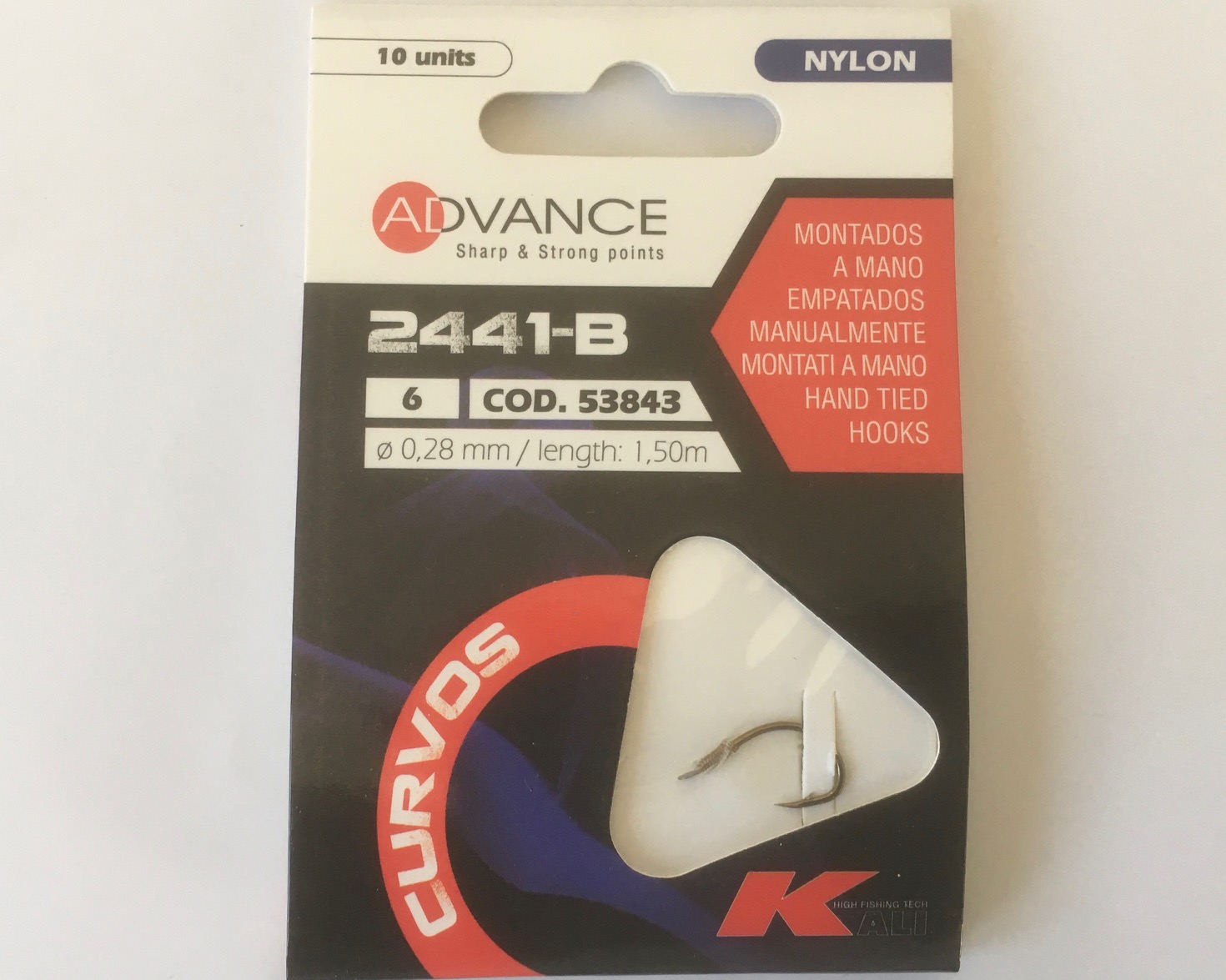ANZUELO MONTADO KALI 2441-B FBC 6